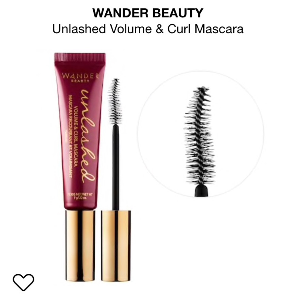 Wander Beauty Unlashed Volume and Curl Mascara